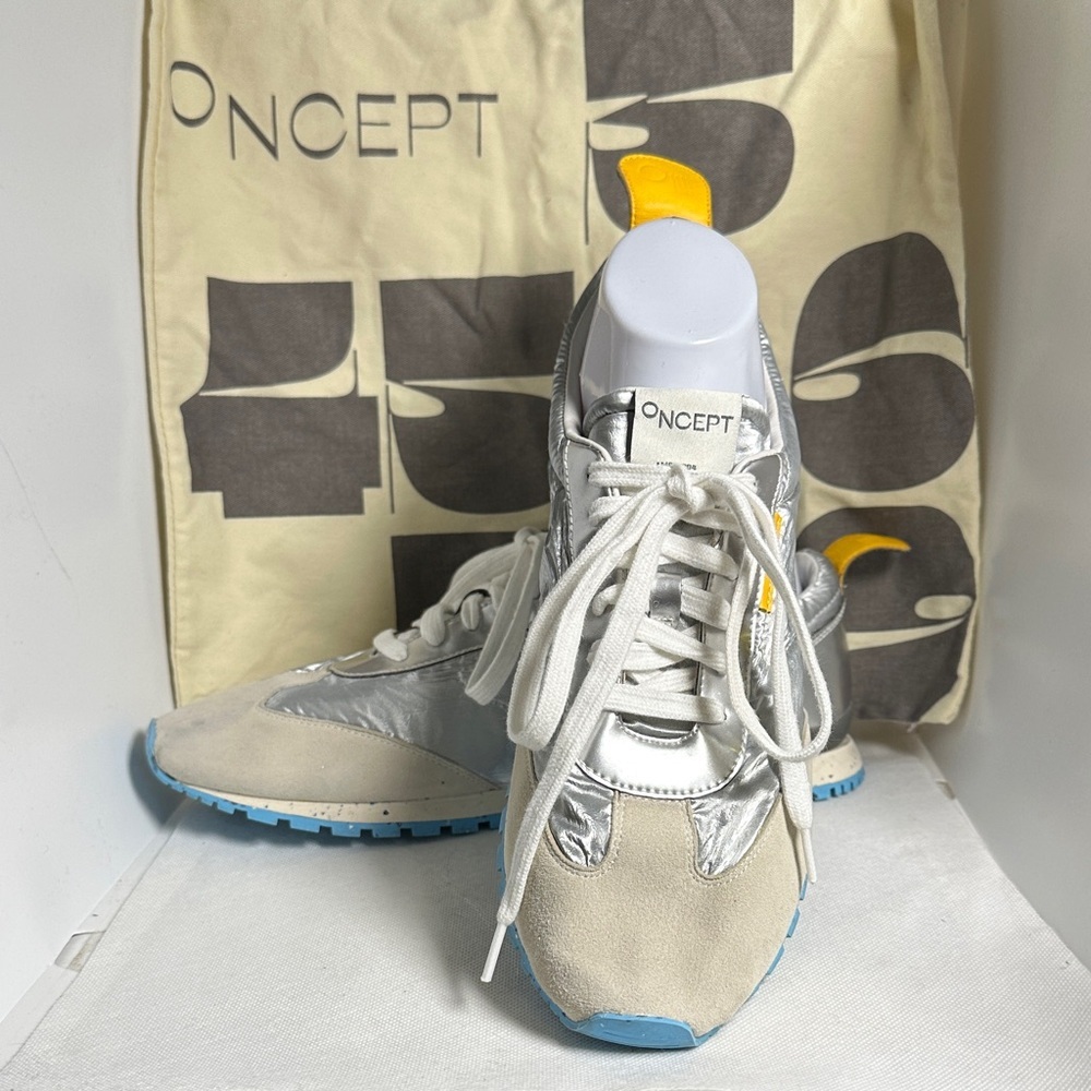 ONCEPT MOD.004 Travelist S22 Tokyo Silver Flash Women's Sneakers Sz 10